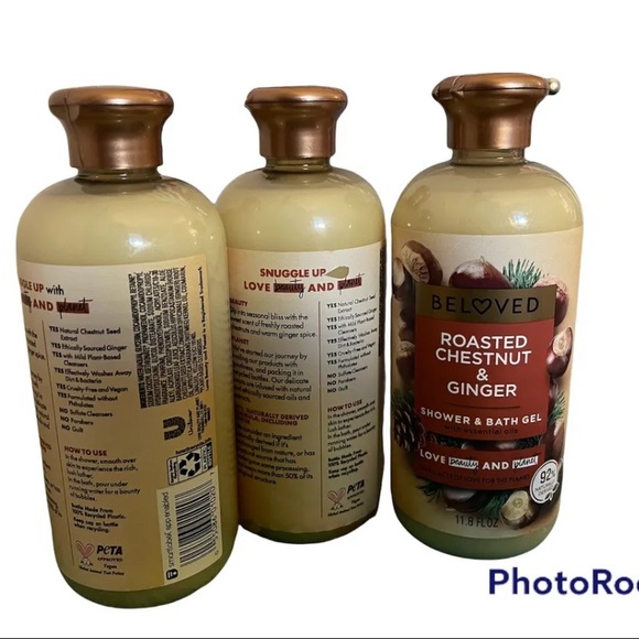 Beloved Bath & Body Beloved Roasted Chestnut Ginger Shower Bath Gel